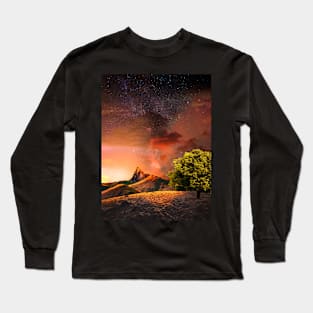 Tree on the Hill Long Sleeve T-Shirt